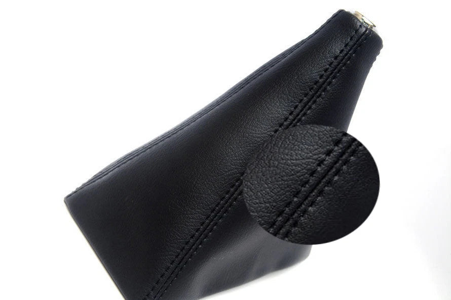 Manual Shift Boot Cover for Honda CRX (1984–1987) Black PVC Leather