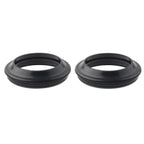 2X Front Fork Damper Shock Absorber Dust Seals for Motorcycle (35X48MM)