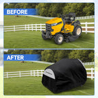 Lawn Mower Cover for Riding Tractor (72" L x 54" W x 46" H)