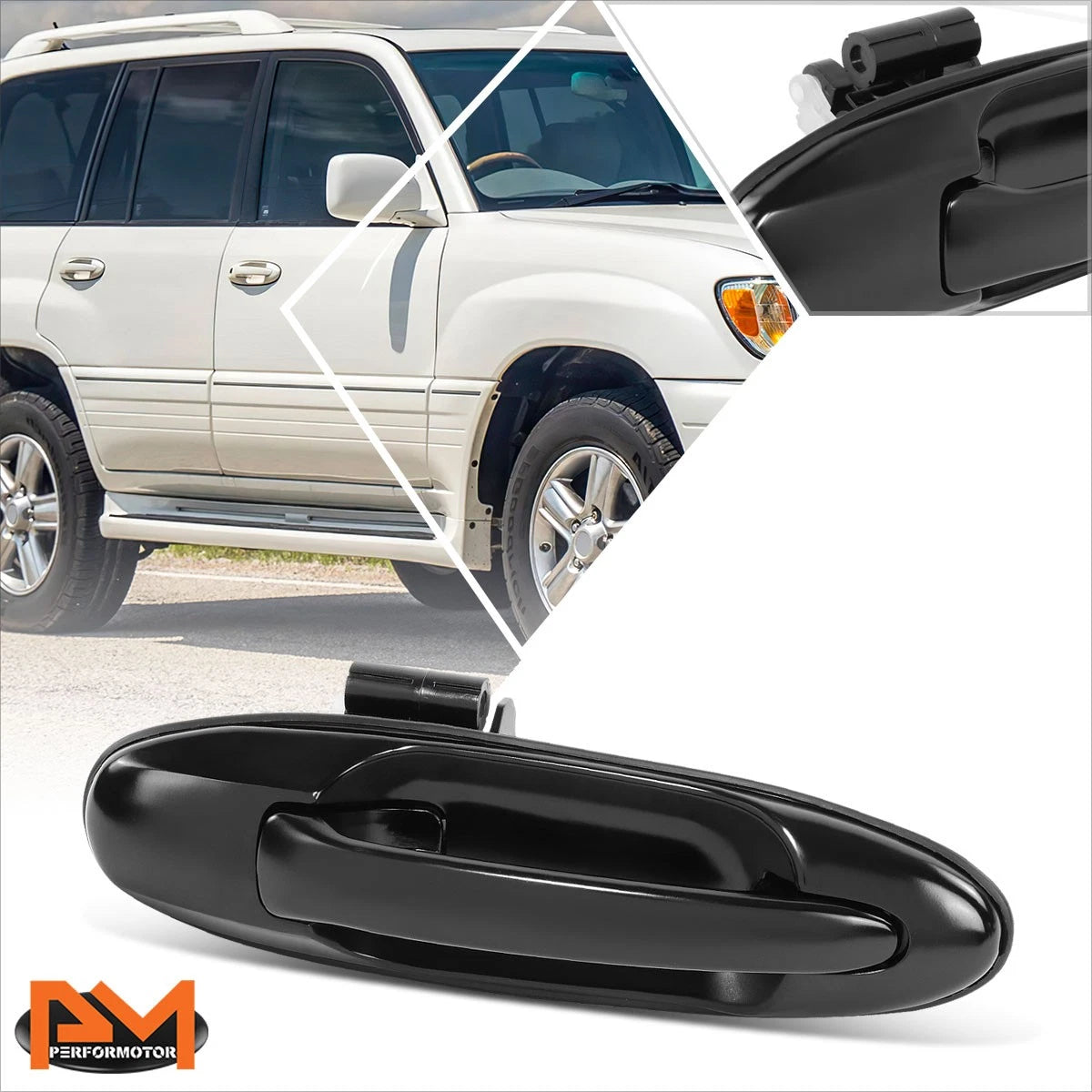 Rear Right Exterior Outer Door Handle for LX470/Land Cruiser (1998–2007)