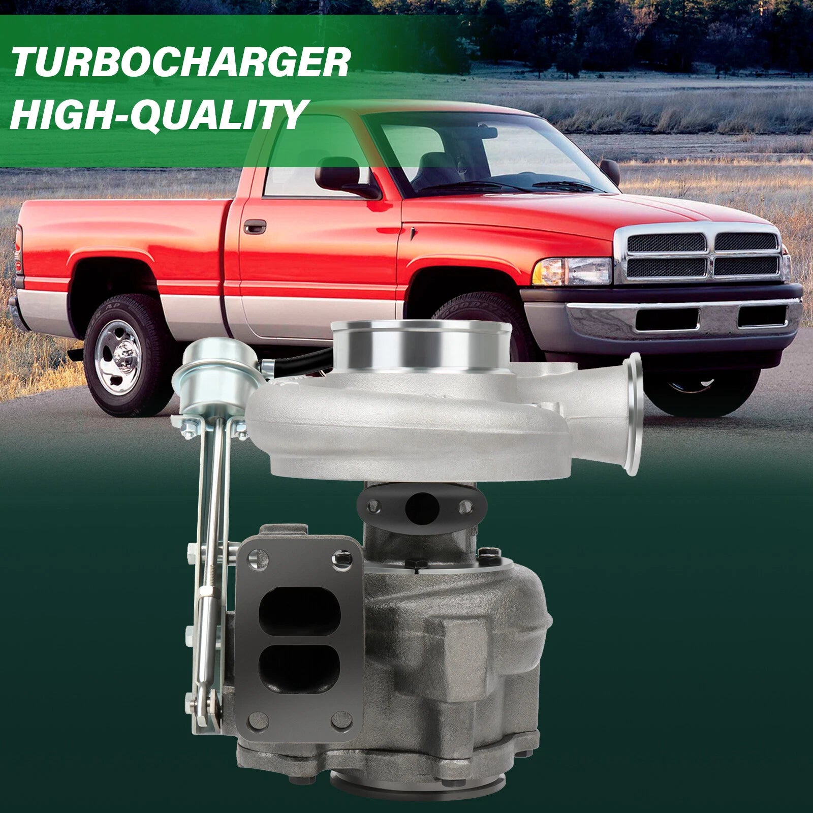 T3 Flange Upgrade Turbo for Dodge Cummins 5.9L (1989–2002)