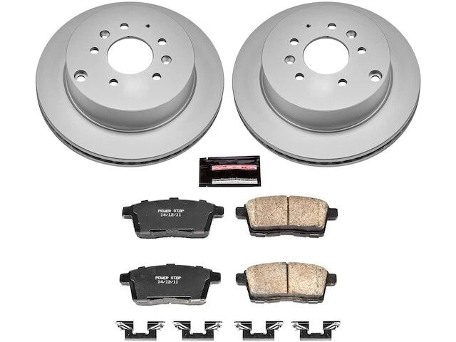 Rear Brake Pad and Rotor Kit for Mazda CX-7 (2007–2012) ND575HT
