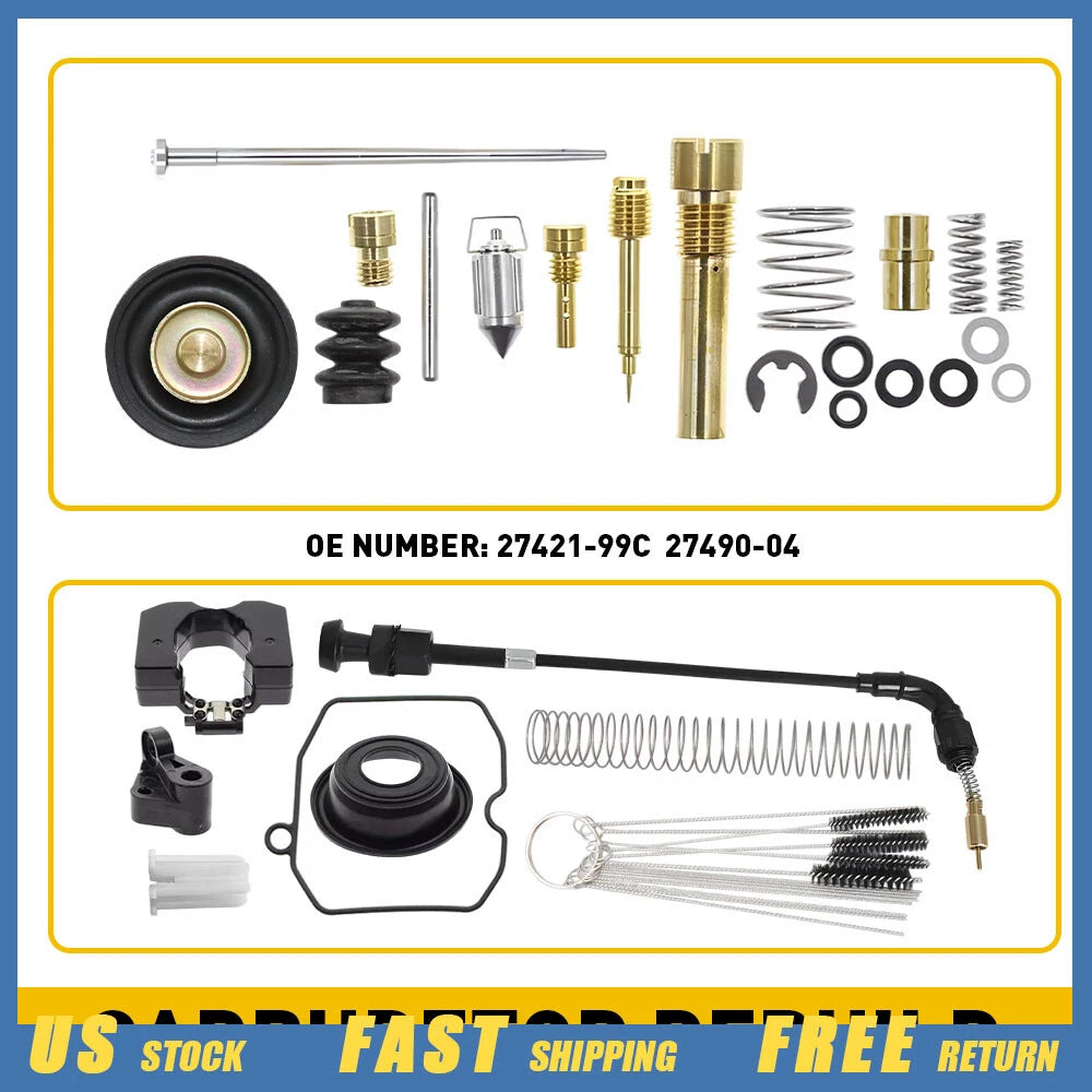 Carburetor Rebuild Kit for Harley Davidson Sportster XLH1200 (1988–2003) CV40