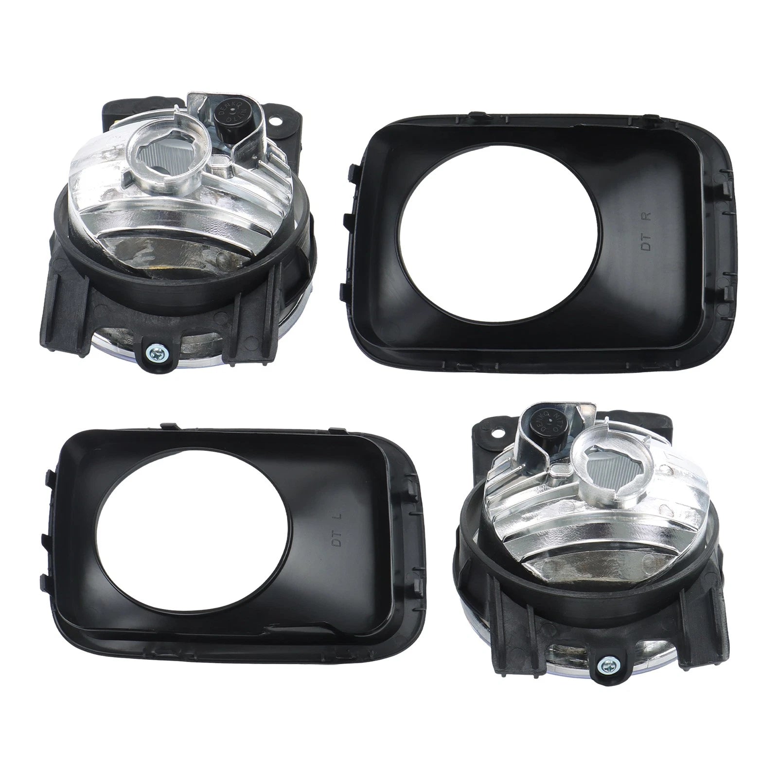 Fog Lights with Bezel for Honda Pilot (2009–2011) Halogen
