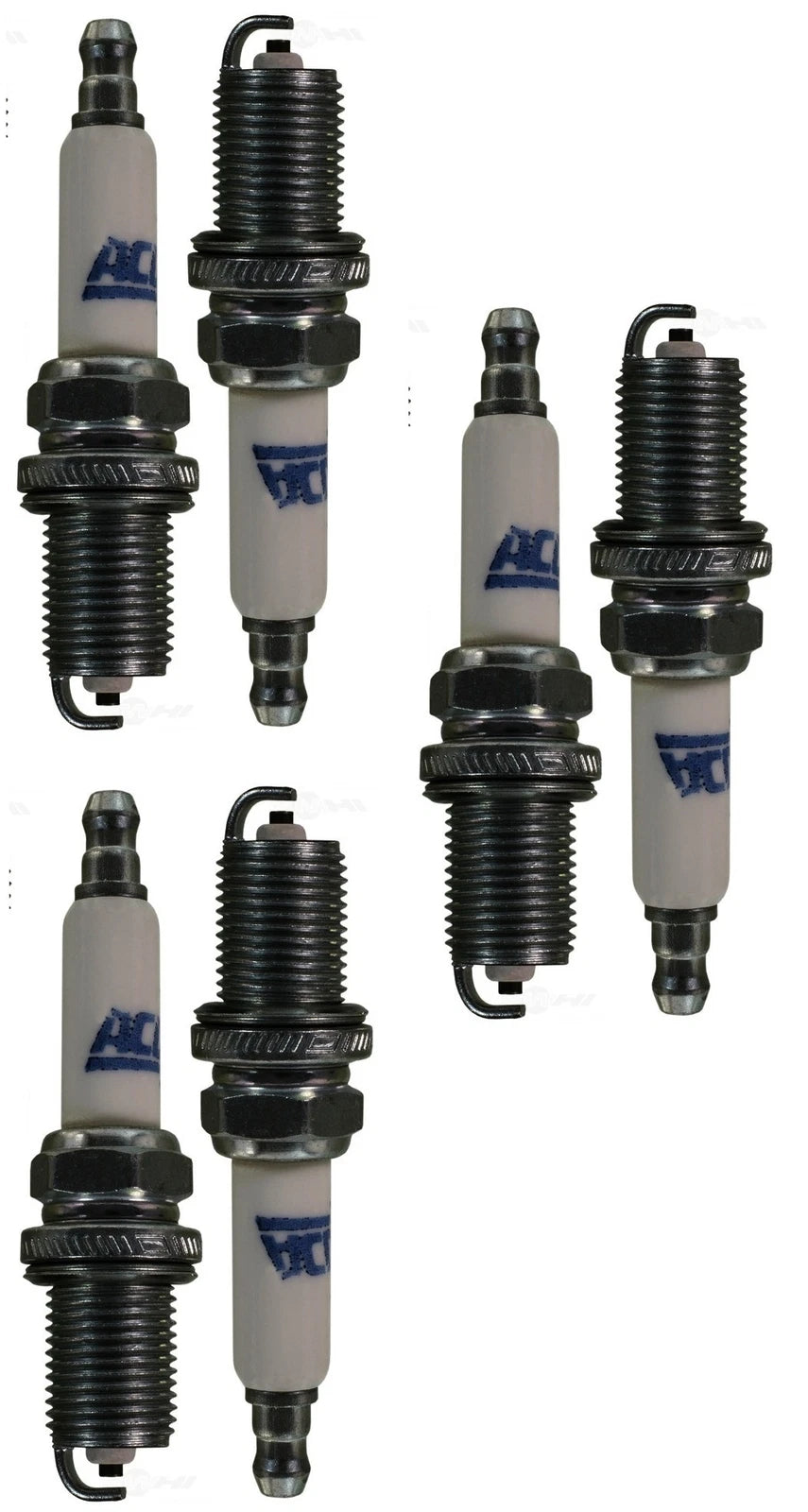 Set of 6 Spark Plugs for Audi A6, BMW Z3, Isuzu Rodeo, Land Rover (6 CYL)