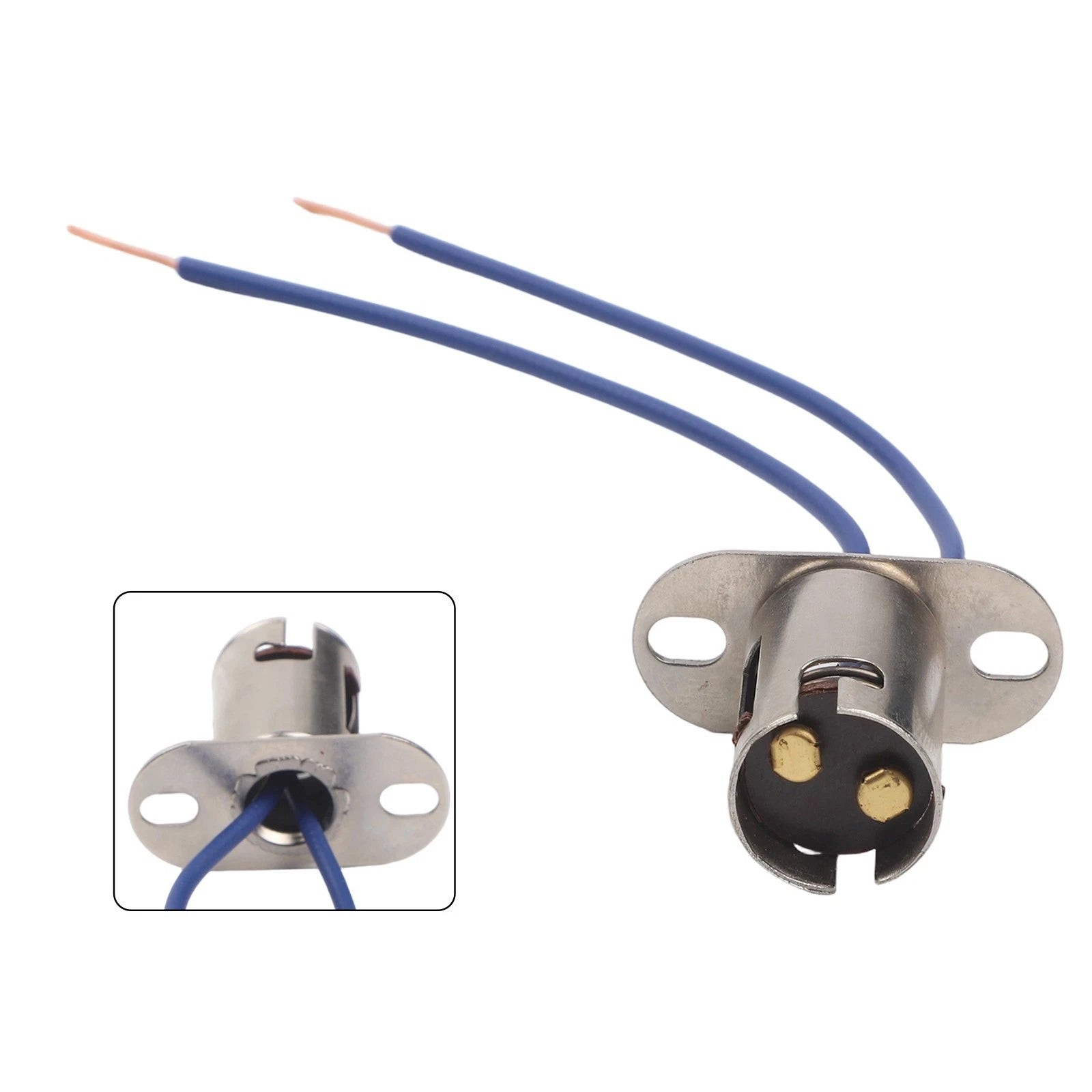 LED Brake Signal Light Wire Adapter Holder for 1157 BAY15D