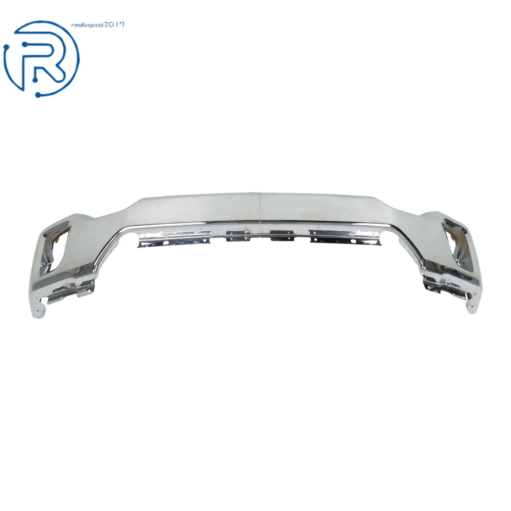 Steel Chrome Split Style Front Bumper for GMC Sierra 2500 HD 3500 HD (2020-2023)
