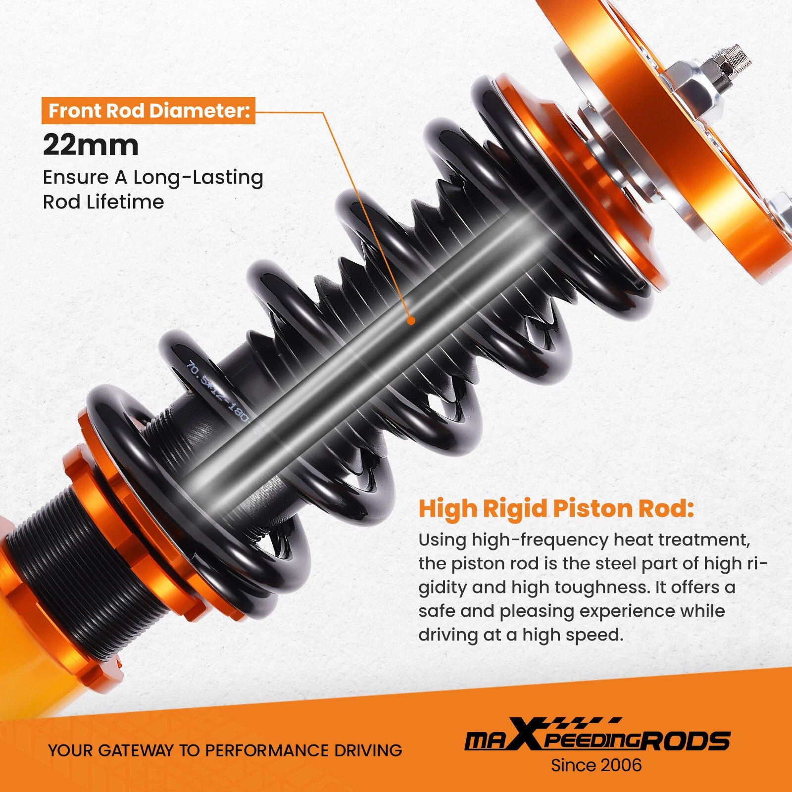 Adjustable Coilovers for BMW 3-Series E92 E93 (2007-2013)