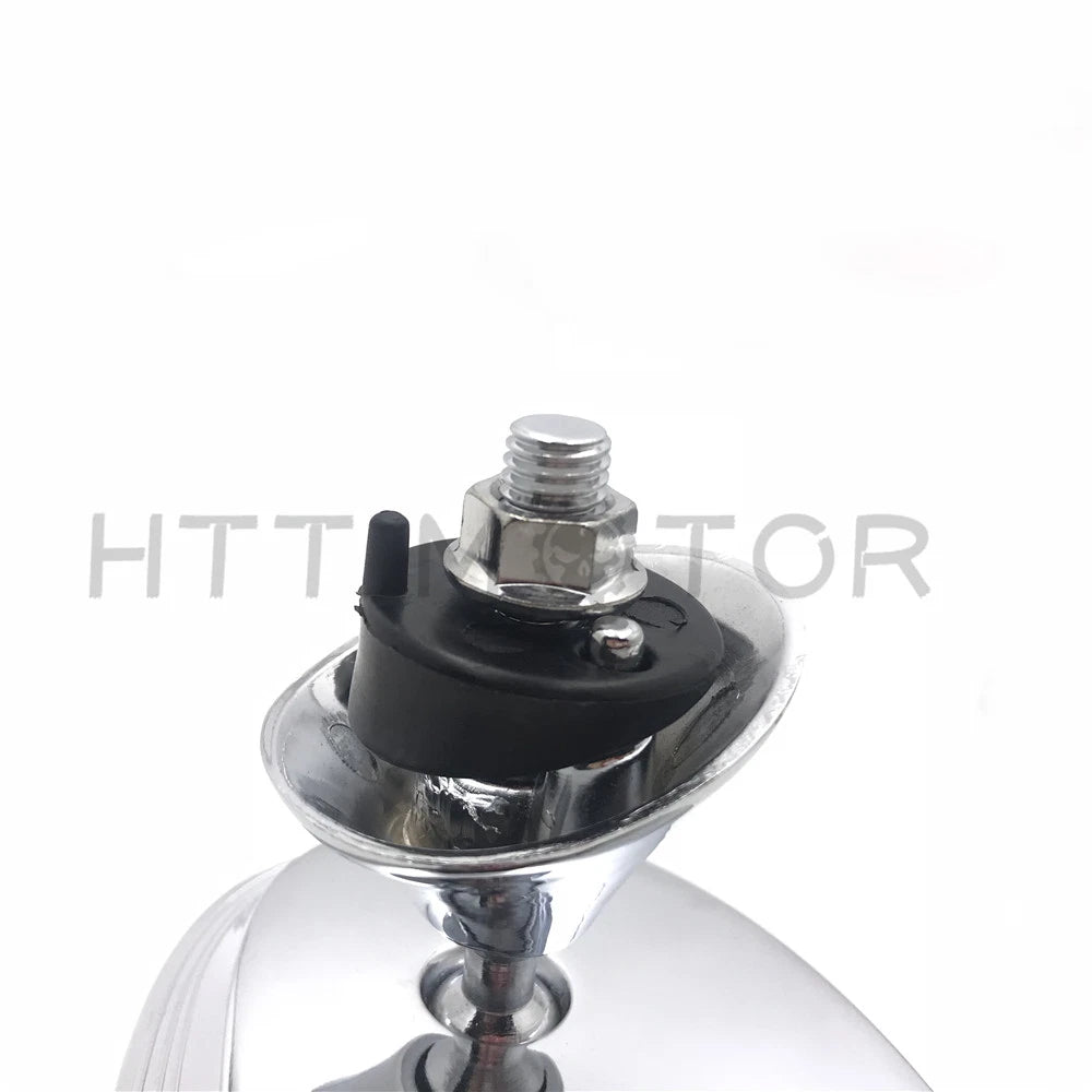 Chrome Inner Fairing Mount Side Rear Mirrors for Harley Street Glide (2014–2017)