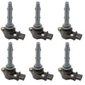 Set of 6 Ignition Coils for Dodge Sprinter 2500, Mercedes C350, E350 (2007–2018)