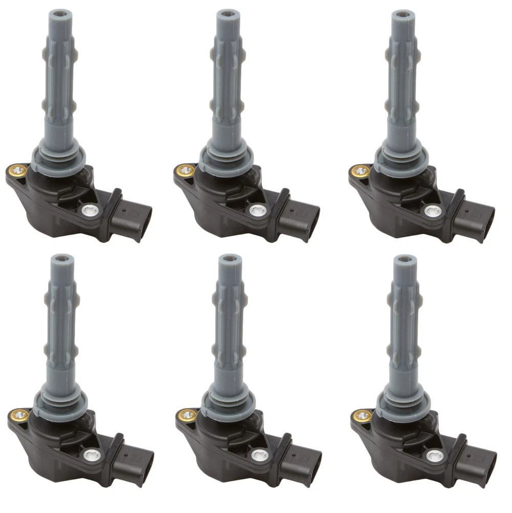 Set of 6 Ignition Coils for Dodge Sprinter 2500, Mercedes C350, E350 (2007–2018)