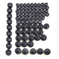 Set of 4 Black Bolt Toppers Caps for Harley Road King Twin Cam (1996–2006)