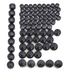 Set of 4 Black Bolt Toppers Caps for Harley Road King Twin Cam (1996–2006)