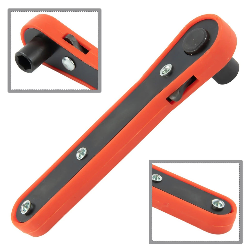 2X Small Ratchet Spanner Hexagon Quick Release Wrench Tool