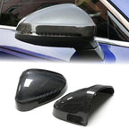 Dry Carbon Fiber Mirror Cover Cap for Audi A4 B9, A5, S5, RS5 (2017–2023)