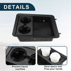Cup Holder for Chevrolet Avalanche (2002–2013) No. 22860866 Black