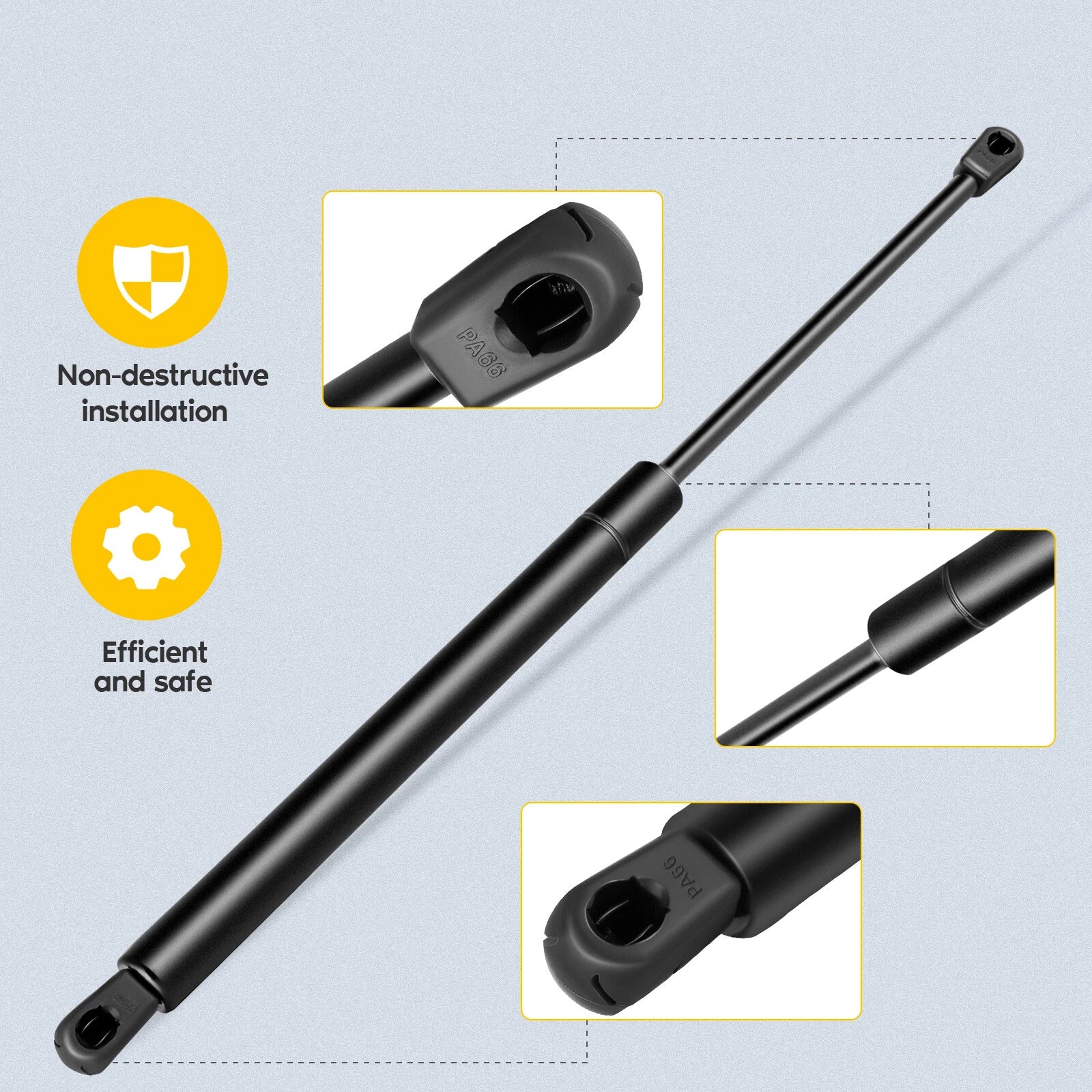 2X Front Hood Lift Supports for Lexus LS430 (2001–2006)