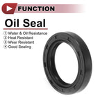 Set of 5 Rotary Shaft Oil Seals 28x40x7mm Nitrile Rubber 672668828410
