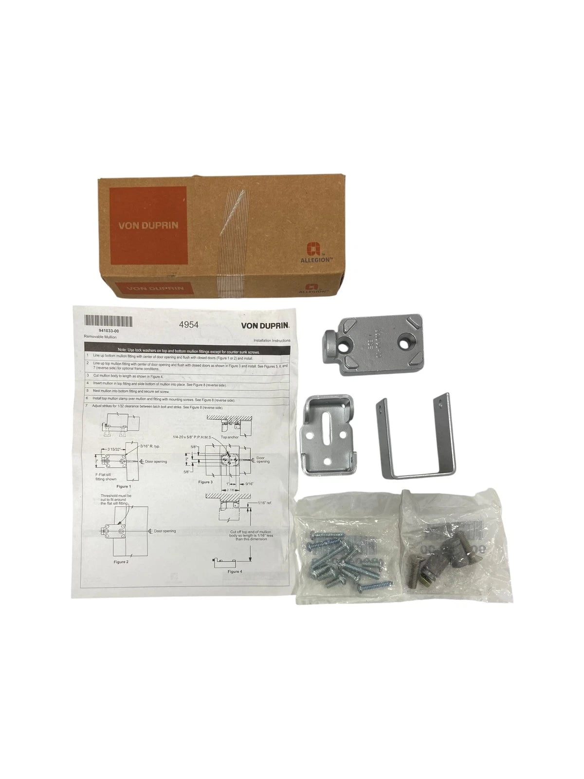 Removable Mullion Brackets for Von Duprin 1654/4954 (OEM)