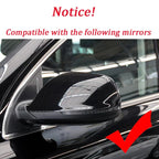 Carbon Style Side Mirror Cap Covers for Audi Q5 Q7 8R (2009–2017)