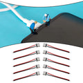 Set of 10 USB 2.0 Female Socket Power Cables for Various Devices