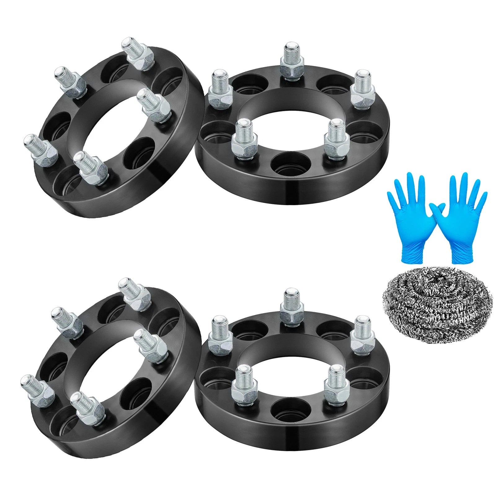 4pcs 1" 5x4.5 Wheel Spacers for Ford Ranger Mustang Edge Jeep Wrangler (2010–2010)