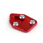 Kickstand Side Stand Support Plate Pad for Honda CBR1000RR (2008–2016) Red