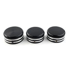 CNC Upper Fork Stem Nut Cover Black for Harley Sportster 883 (2004-2023)