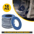 Set of 10 Oil Pan Drain Plug Washer Gasket for Toyota Lexus Scion (1990–2023) 90430-12031