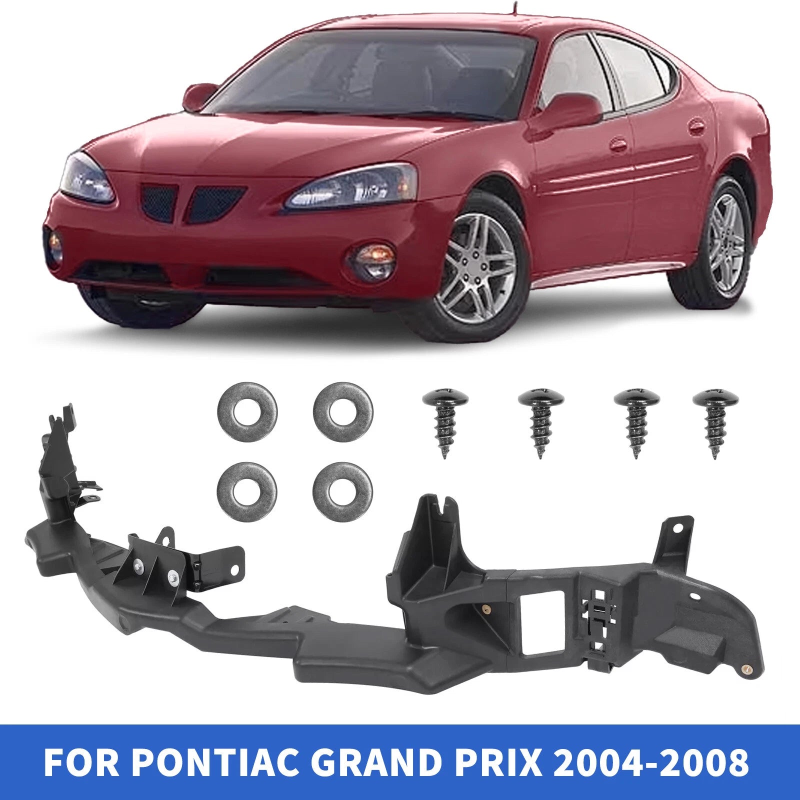 Front Bumper Cover Support Grille for Pontiac Grand Prix (2004–2008)