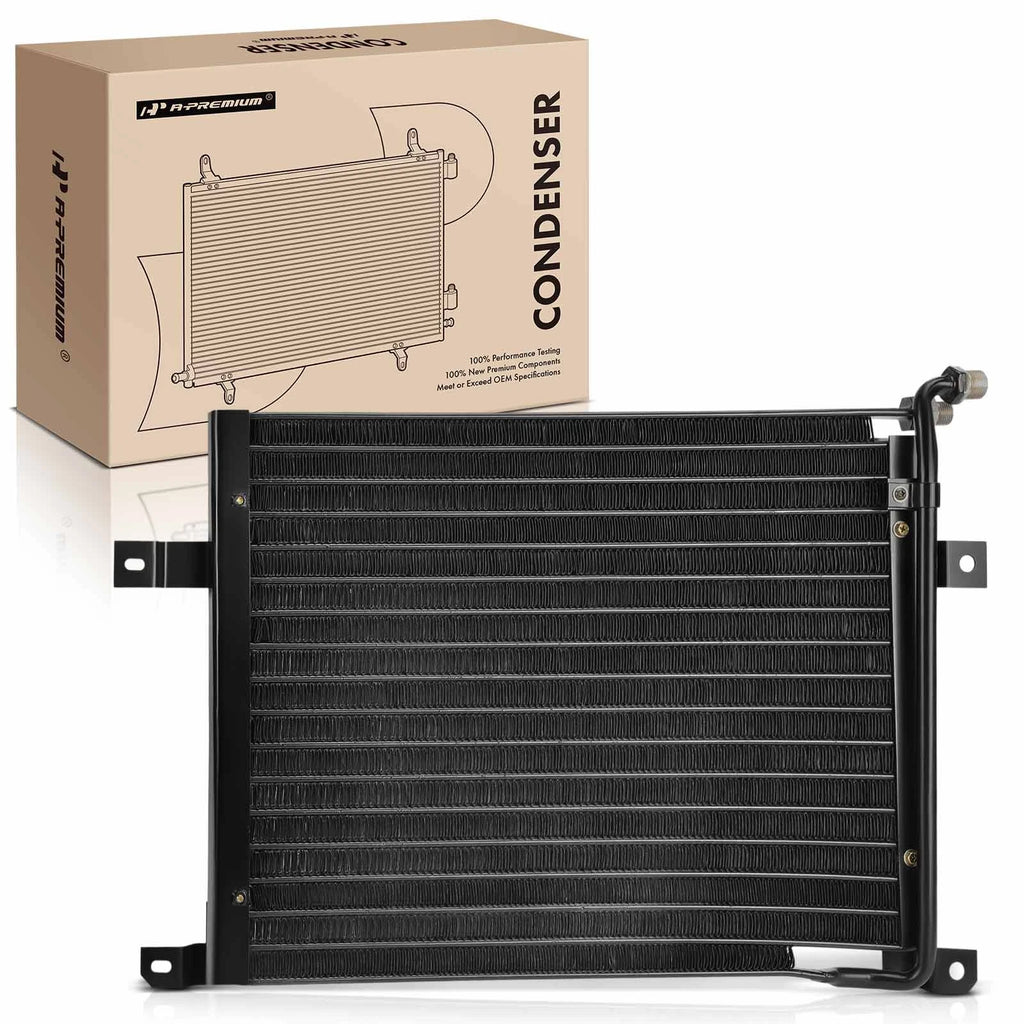 A/C Condenser with Bracket for Jeep Wrangler YJ (1987–1995)