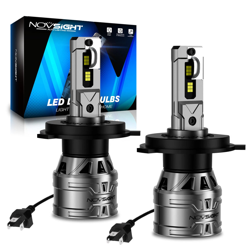 H4 9003 LED Headlight Bulb Conversion Kit for Novsight (6500K)