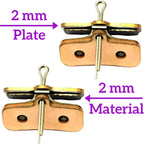 Brake Pad for Shimano Deore XT SLX Saint XTR ZEE BR-M 640 810 820 6120 7120 8020