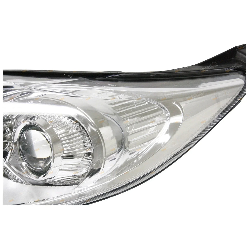 Left LH Chrome Projector Headlight for Ford Fiesta Zetec Hatch (2009 - 2013)