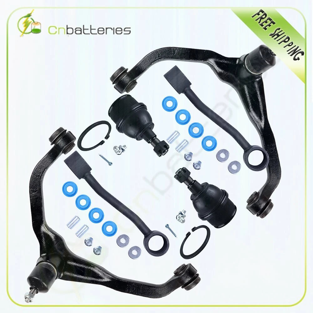 6pc Front Upper Control Arm Sway Bar Ball Joint Kit for Dodge Nitro Jeep Liberty