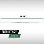 Front Bumper Cover Molding Trim for Mercedes Benz E Class W213 (2017–2020)
