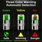 Tire Pressure Monitoring Valve Stem for Vehicles (36 PSI Accuracy)