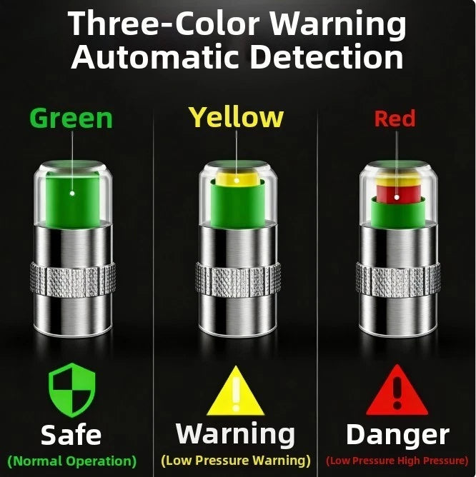 Tire Pressure Monitoring Valve Stem for Vehicles (36 PSI Accuracy)