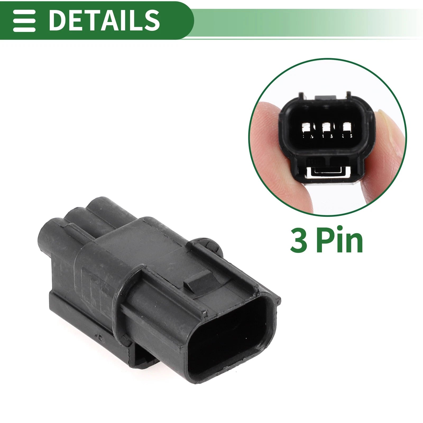 3 Pin Ignition Coil Connector Plug Male for Acura 