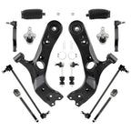 14Pcs Front Lower Control Arm & Sway Bar Link Kit for Toyota RAV4 (2006–2018)