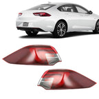 LED Tail Light Pair for Buick Regal Sportback (2018–2020) w/Bulb Outer