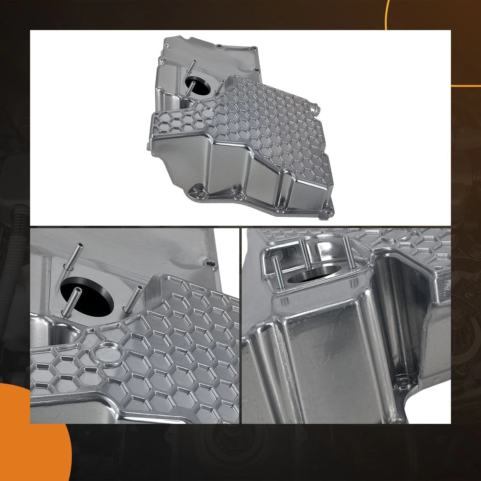 Aluminum Oil Pan for Audi A4 A5 A6 Q5 Q7 2.0T (2016–2023)
