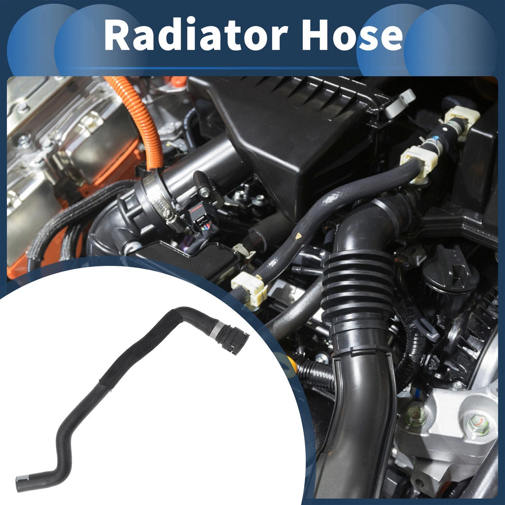 Radiator Hose for Audi Q5 (2009–2012) No. 8R0819371E Black