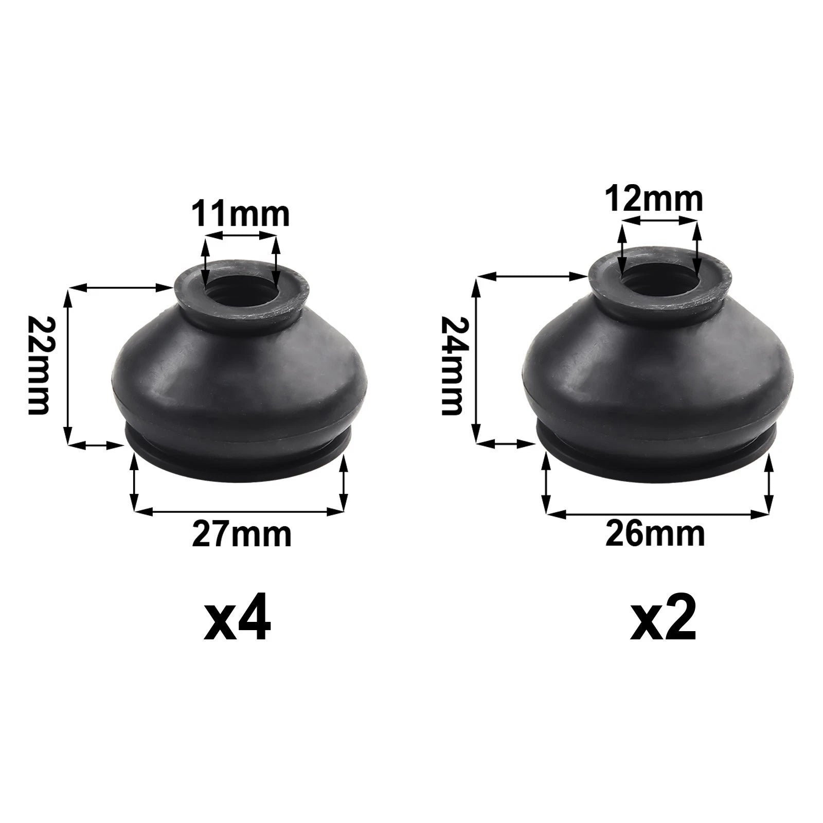 Rubber Dust Boot Cover for Track Rod End Mini Cooper (2002–2008)