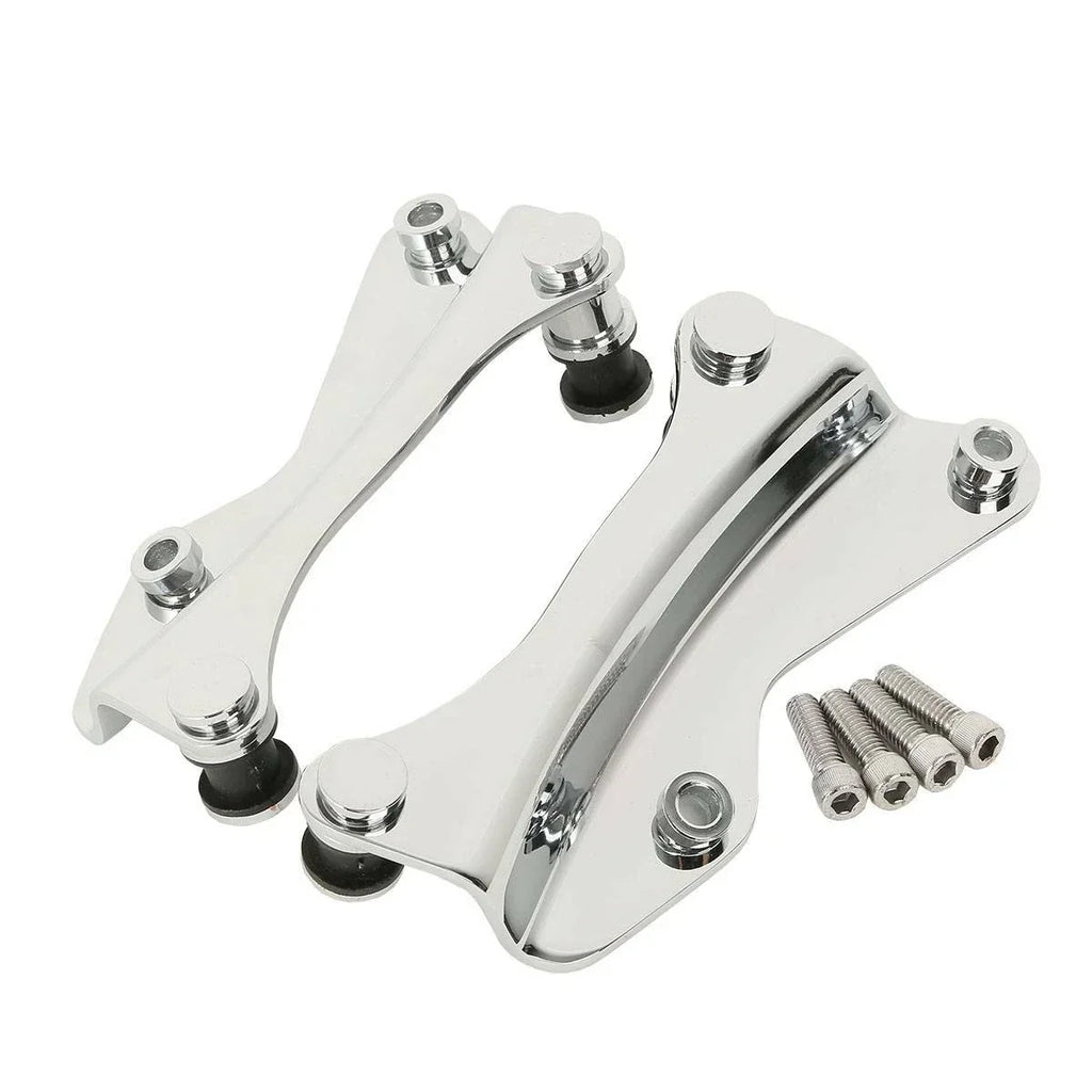 Backrest Sissy Bar Luggage Rack Docking Kit for Harley Street Glide (2014-2024)