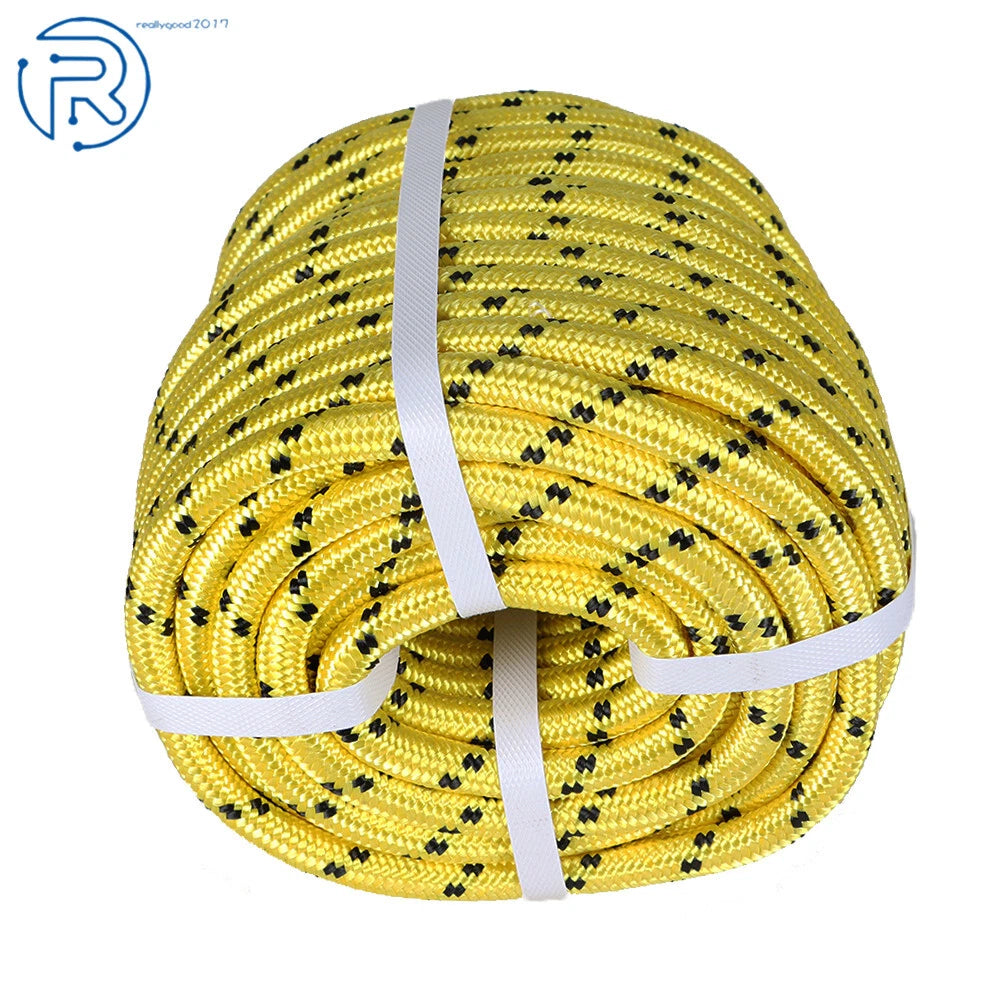 1/2" Heavy Duty Double Braid Polyester Rope Sling for Automotive (6180 lbs)