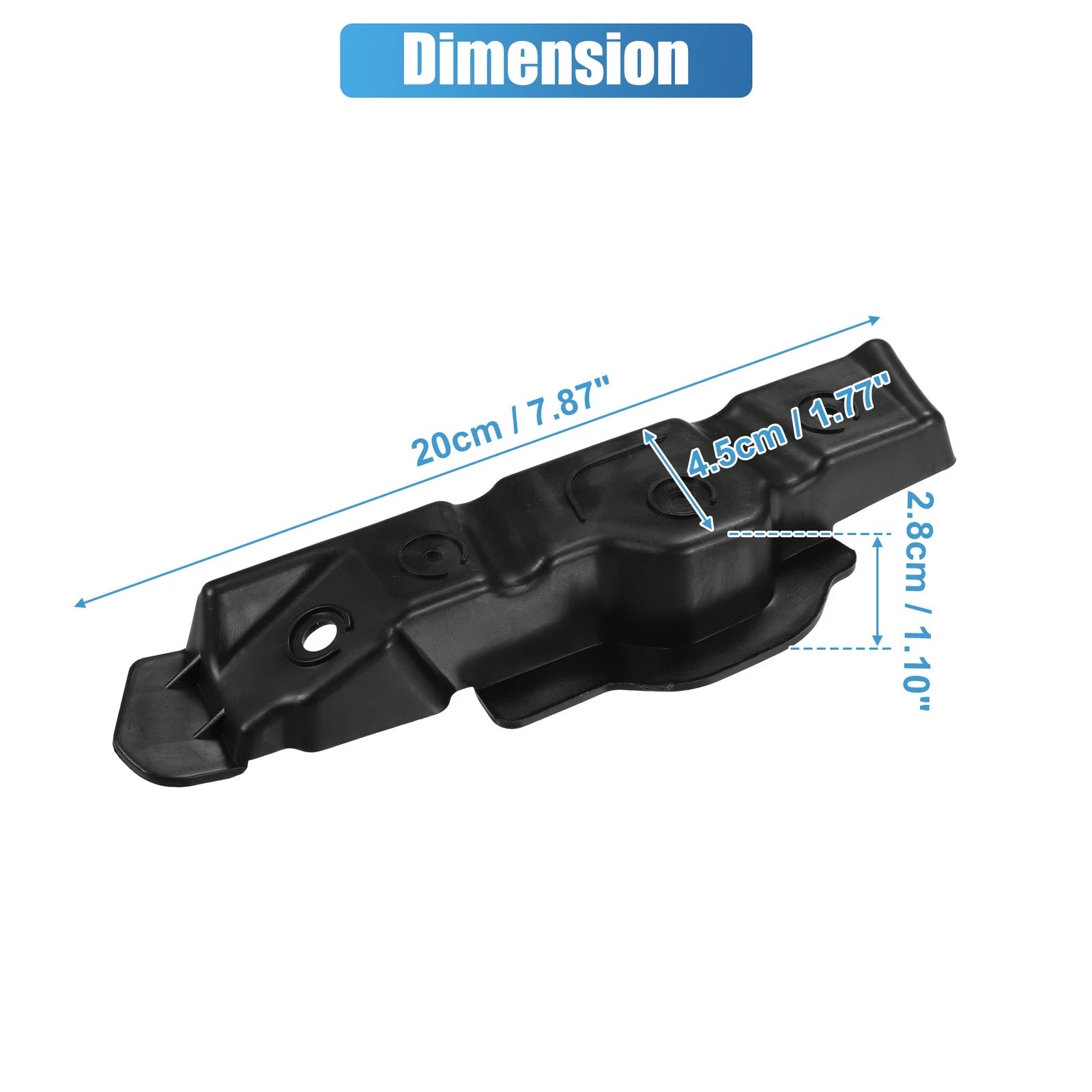 1 Pair Front Bumper Mounting Support Bracket No. 22986140 for Chevrolet Malibu (2013–2015)