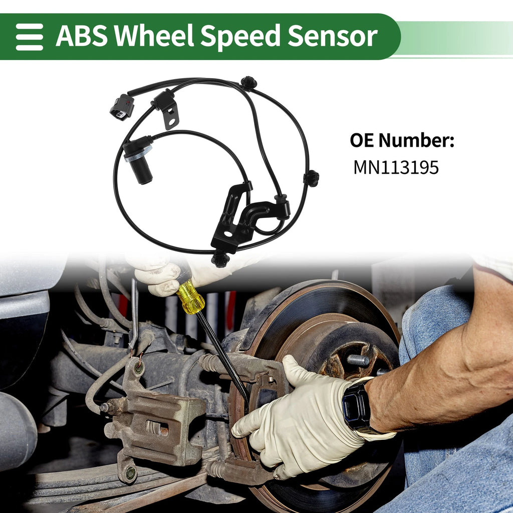 ABS Wheel Speed Sensor No.MN113195 for Mitsubishi Eclipse (1995–1999)