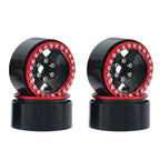 Set of 4 Alloy Metal Beadlock Wheel Rims for TRX-4 SCX10 D90 (1.9")