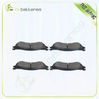 4X Rear Low Dust Metallic Brake Pads for Dodge Ram 3500 (2003–2008)